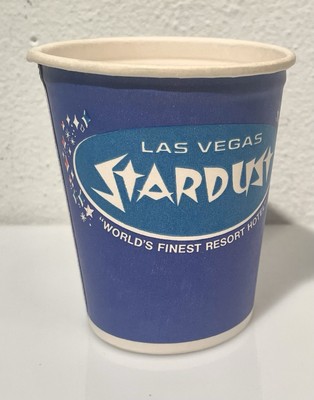 Vintage 1970s Stardust Casino Lily Paper Coin Cup Classic Las Vegas