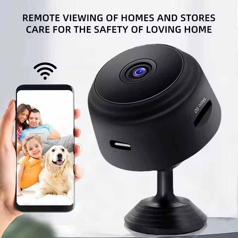 1080P Wifi magnetische Kamera Mini Sicherheit Smart Video Überwachung HD Indoor  - Bild 3 von 4