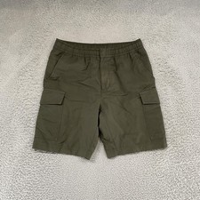 Nike Cargo Shorts Mens Medium Green Utility Cargo Pockets 9 Inch Inseam Y2K