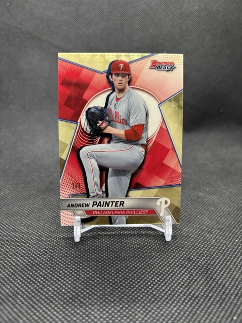 2025 Bowman’s Best Andrew Painter Top Prospects Superfractor 1/1 Phillies