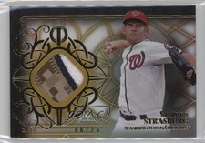 2015 Topps Tribute Relics Gold 6/25 Stephen Strasburg #TR-SS 7xr