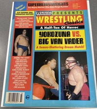 PWI Presents Wrestling Classics Fall 1993 Yokozuna Big Van Vader W/ Poster!