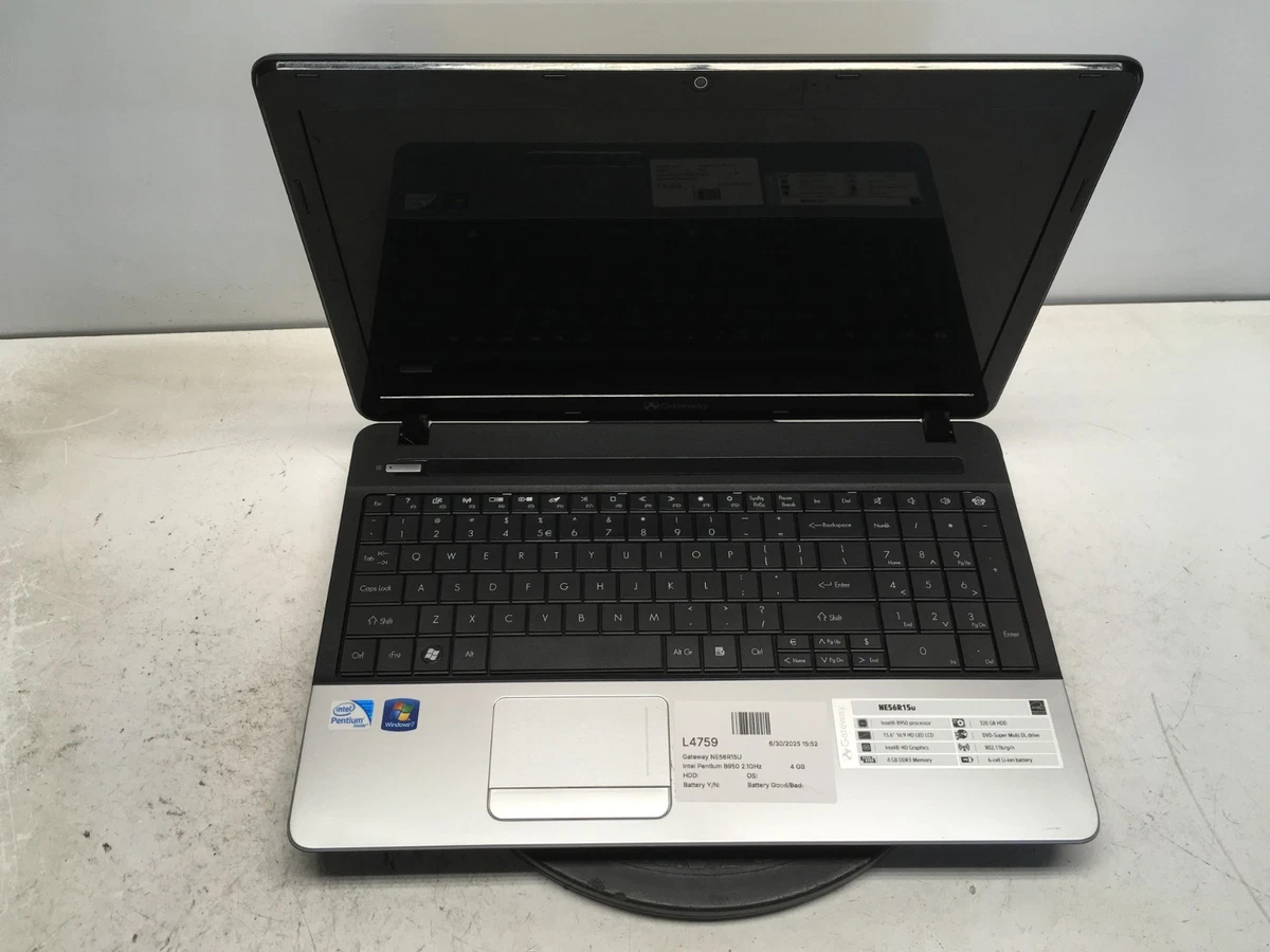 Gateway Intel Pentium PC Laptops & Netbooks 2.00-2.49 GHz