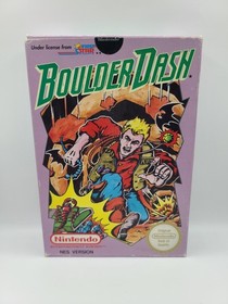 Boulder Dash NES Nintendo Boxato con manuale 