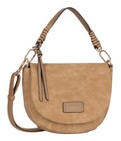 Gabor Lida Flap Bag Top Zip S UmhäNgetasche Tasche Camel Hellbraun Neu