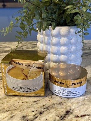 Peter Thomas Roth 24K Gold Hydra Gel Eye Patches 30 Pairs 60 Patches NEW in Box