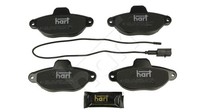 Vorderachse Hart 249 149 Bremsbelagsatz, Scheibenbremse FüR Fiat,Lancia