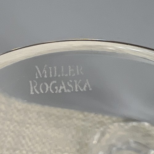 Rogaska Crystal Hand Crafted Candle Holder Tulip Shape 6 1/4" Tall 3" Bottom - Picture 8 of 9