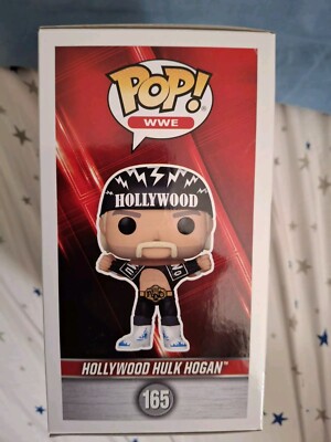 WWE FUNKO POP! Hollywood Hulk Hogan #165 Fanatics Exclusive | eBay
