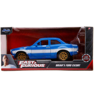 Hot Wheels Fast & Furious – Brian O'Conner 1970 Ford Escort RS1600 (Maßstab 1:64, 7 Cm)