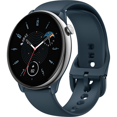 Amazfit GTR Mini 43mm Bluetooth Ocean Blue Smartwatch NEW | eBay