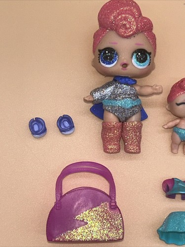 LOL Surprise Stardust Queen Doll And Accessories Lot Glitter Cape Mini Doll - Picture 3 of 8