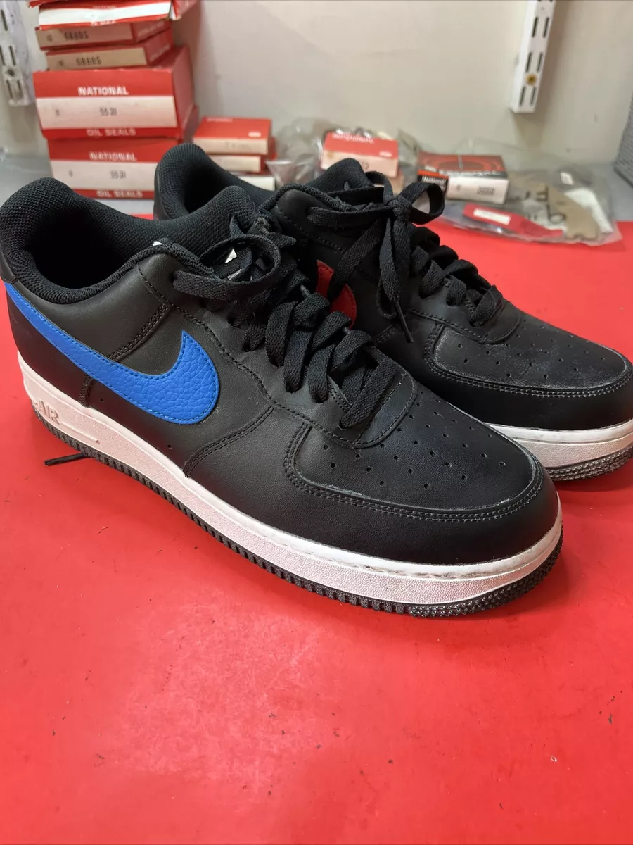 Nike Air Force 1 Black Blue Red CT2816-001