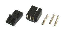 3-Pin 2520 2.54 MOLEX Latch SL Female Connector Crimp Contact Angle Header 20SET