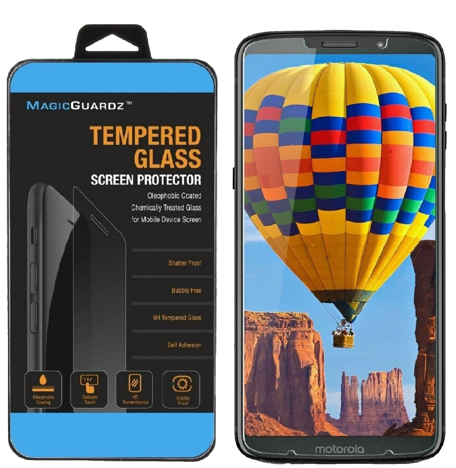 Protectores de pantalla de vidrio templado para Motorola Moto Z