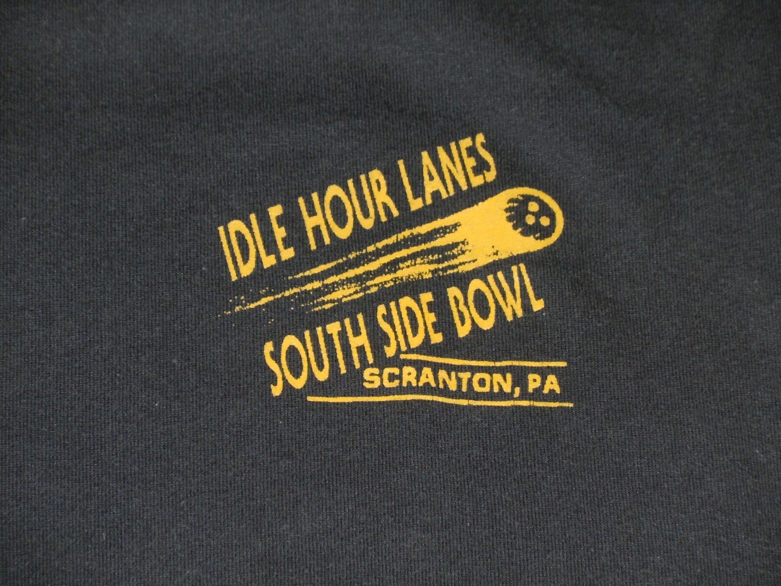 IDLE HOUR LANES SOUTH SIDE BOWL BOWLING SCRANTON PA SHIRT MENS MEDIUM