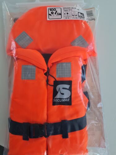Secumar Feststoff Rettungsweste Bravo 20-30kg Schwimmweste Wassersport Boot - Bild 1 von 1