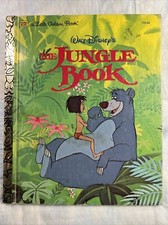 Vintage A Little Golden Book Disney’s The Jungle Book 103-64 1991 #1515
