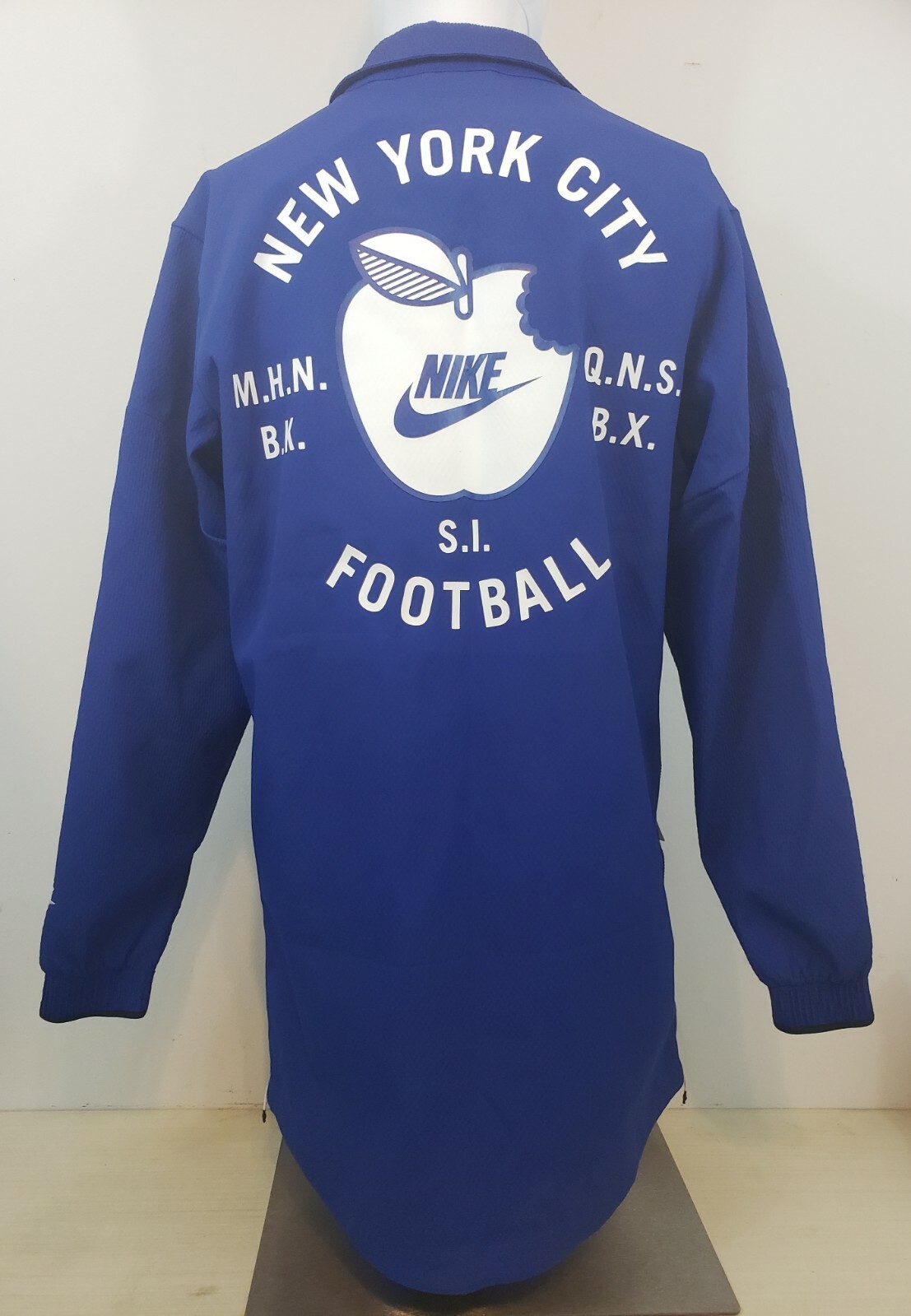 SACAI X NIKE Giacca Nike New York City Football Big Apple blu bianco (AT6643 495) taglia small