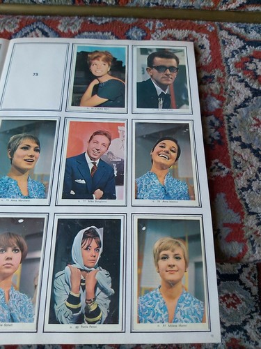 Album Figurine Edizione Supercarta : Grande Album dei Festival Attori e Cantanti - Foto 8 di 12