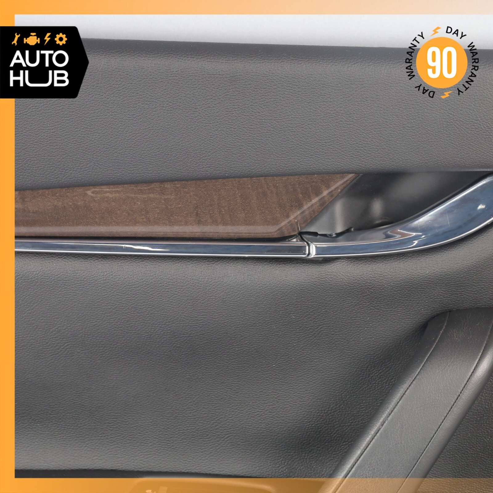 14-17 Maserati Quattroporte S Q4 M156 Rear Left Side Interior Door Panel OEM 50k
