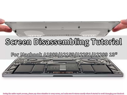 USA LCD Screen Assembly+Top Cover+Light Sensor For Apple Macbook Pro 13" A2251 - Video 1 of 1