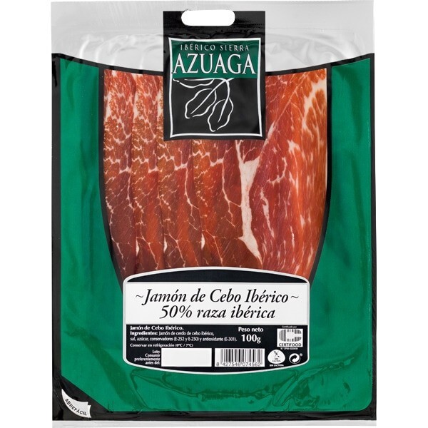 Jamón Español Original, Jamón 50% Ibérico 100gr