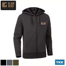 Claw Gear Hoodie mit CG-Logo und Rei&szlig;verschluss Kapuzenjacke CG Logo Zip Hoodie