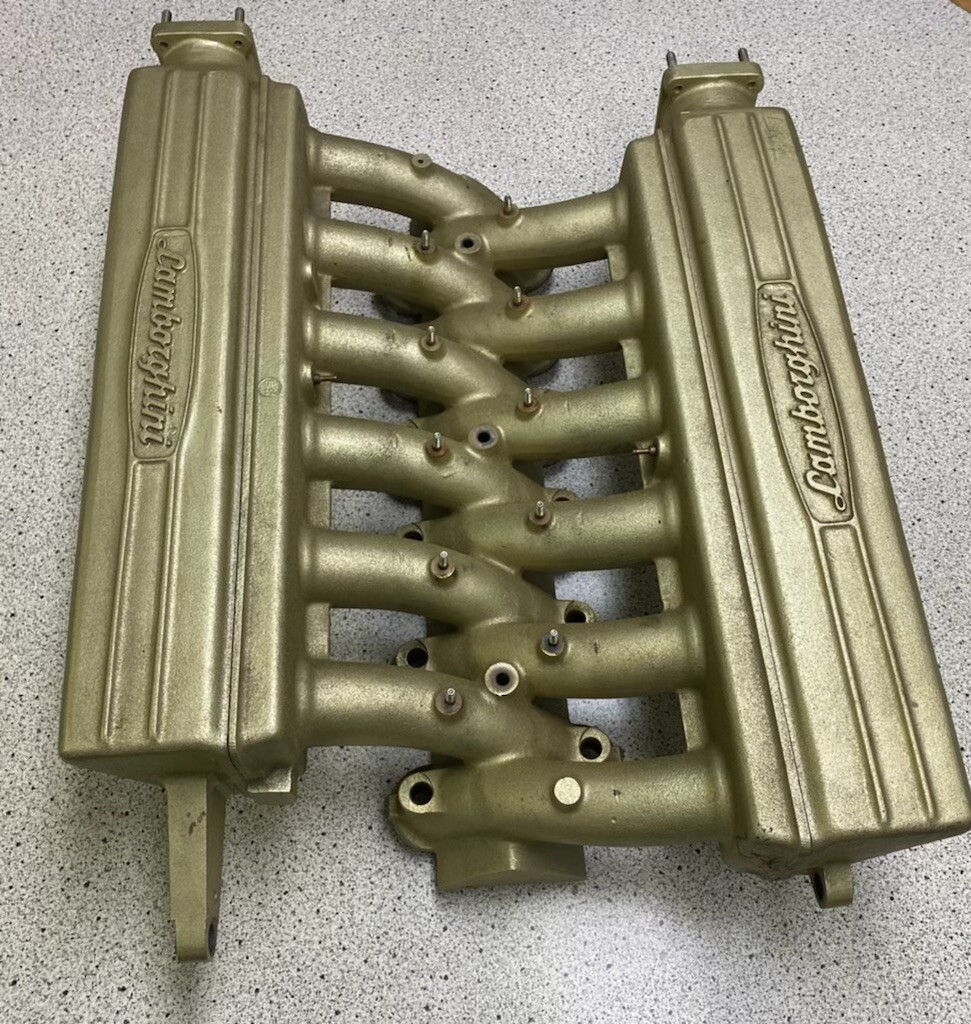 Lamborghini Diablo SE30 MAGNESIUM Intake Manifold OEM NLA **IMPOSSIBLE**