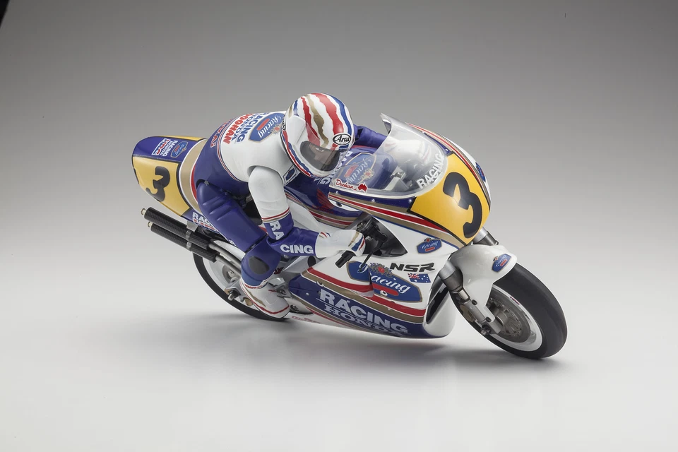 Kyosho RC Motorrad Honda NSR500 1991 Kit – Hanging On Racer - Bild 3 von 4