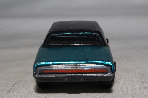 HOT WHEELS REDLINE CUSTOM T-BIRD, METALLIC AQUA, BLACK ROOF, USA, NICE, ORIGINAL - Picture 3 of 9