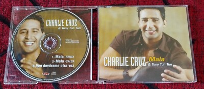 CHARLIE CRUZ & TONY TUN TUN ** Mala ** 2005 SPAIN 3-TRACK CD SINGLE
