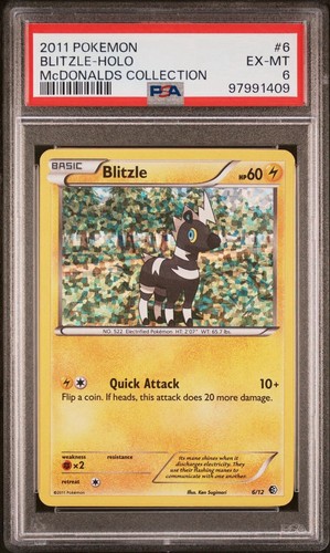Blitzle graded PSA 6 for sale on eBay