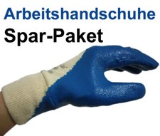 24 Paar Arbeits Handschuhe, BW - NITRIL Gr. M / L f&uuml;r Outdoor Blumen Garten