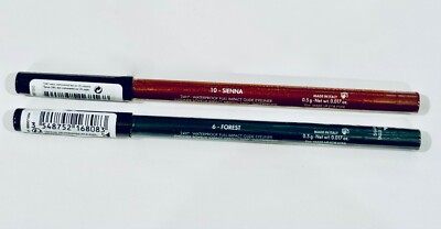 MAKE UP FOR EVER Aqua Resist Color Makeup EYE Pencil 10 SIENNA 6 FOREST, LOT