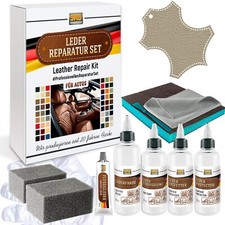 Leder Reparatur Set M-Benz Classic cremebeige-Lederfarbe f&uuml;r Leder. Kit.
