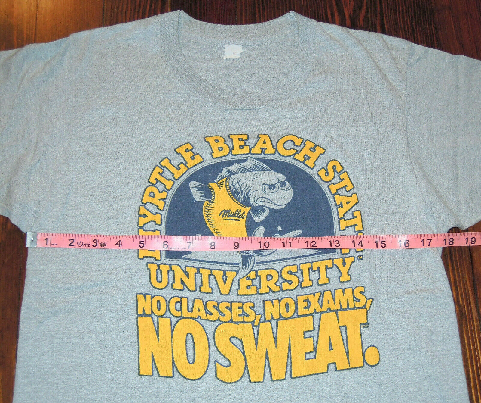 T Shirt Vintage 90s Myrtle Beach State University… - image 5