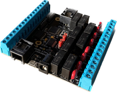 6 Channel USB Relay Board with Cable (Power Adapter not Included)