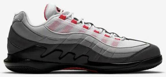NikeCourt Zoom Vapor X Air Max 95 Solar Red - 1 of 1