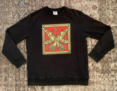 Billionaire Boys Club BBC Double Sided AK s & Rocket Launchers Sweatshirt XL