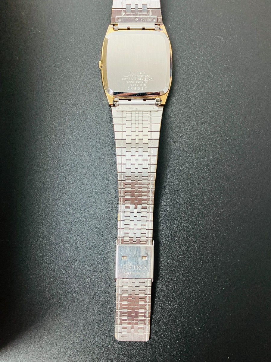 SEIKO WATCH MAJESTA 9063-5010 QUARTZ GOLD DAY DATE KANJI | eBay