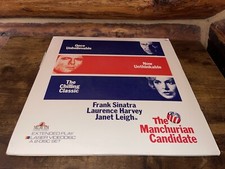 THE MANCHURIAN CANDIDATE - 2-Laserdisc - Frank Sinatra