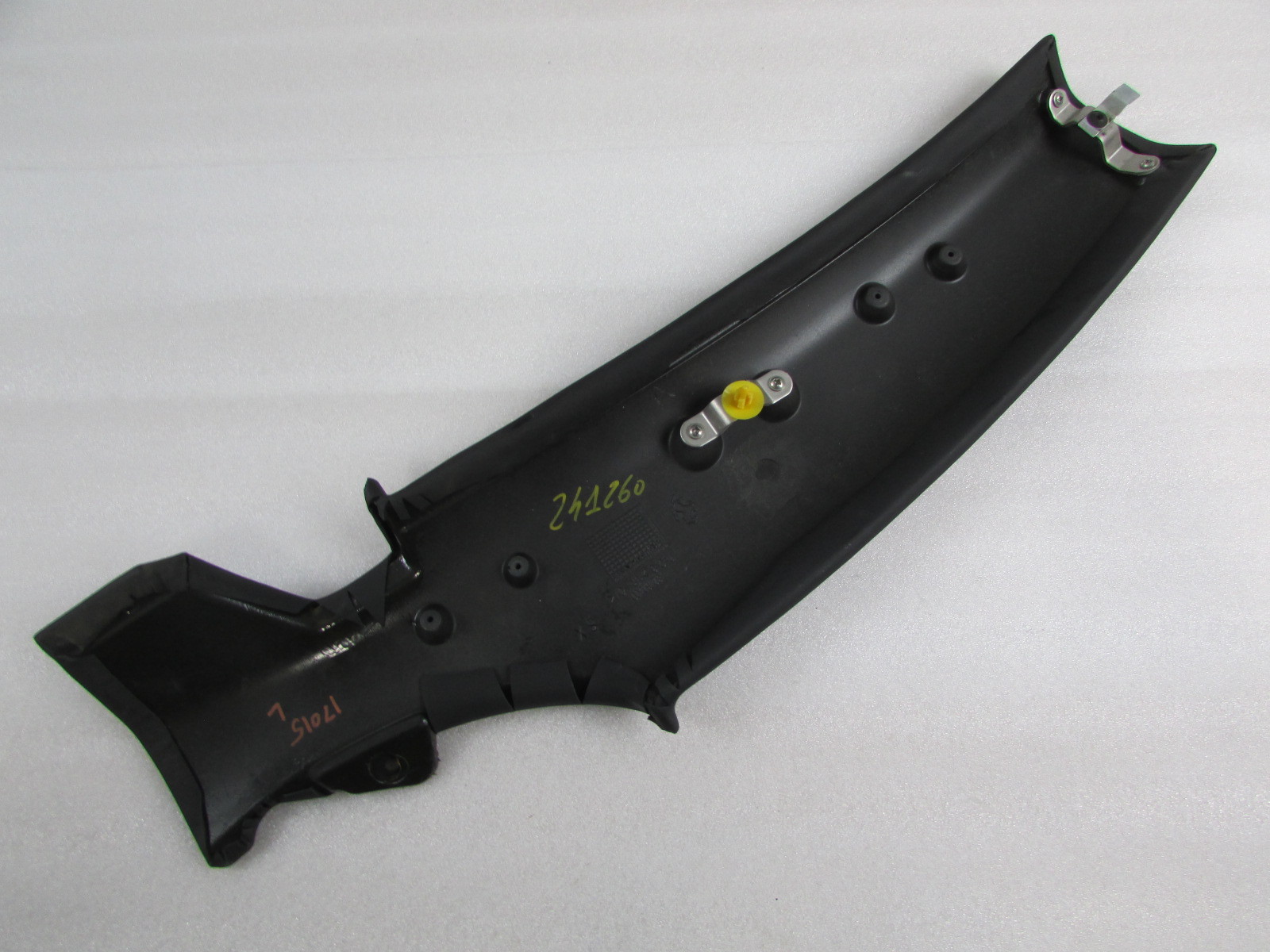Ferrari 458 Italia, LH, Left Roof Panel Trim, Black, Used, P/N 81417300