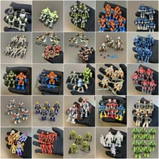 Bundle Halo Mega Bloks Construx COD Marine Grunt Skirmisher Recon Mini Figures