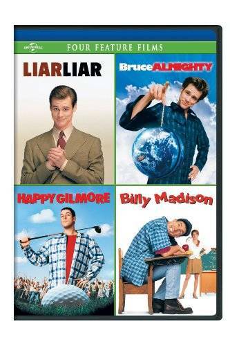 Liar Liar / Bruce Almighty / Happy Gilmore / Billy Madison Four F - VERY GOOD