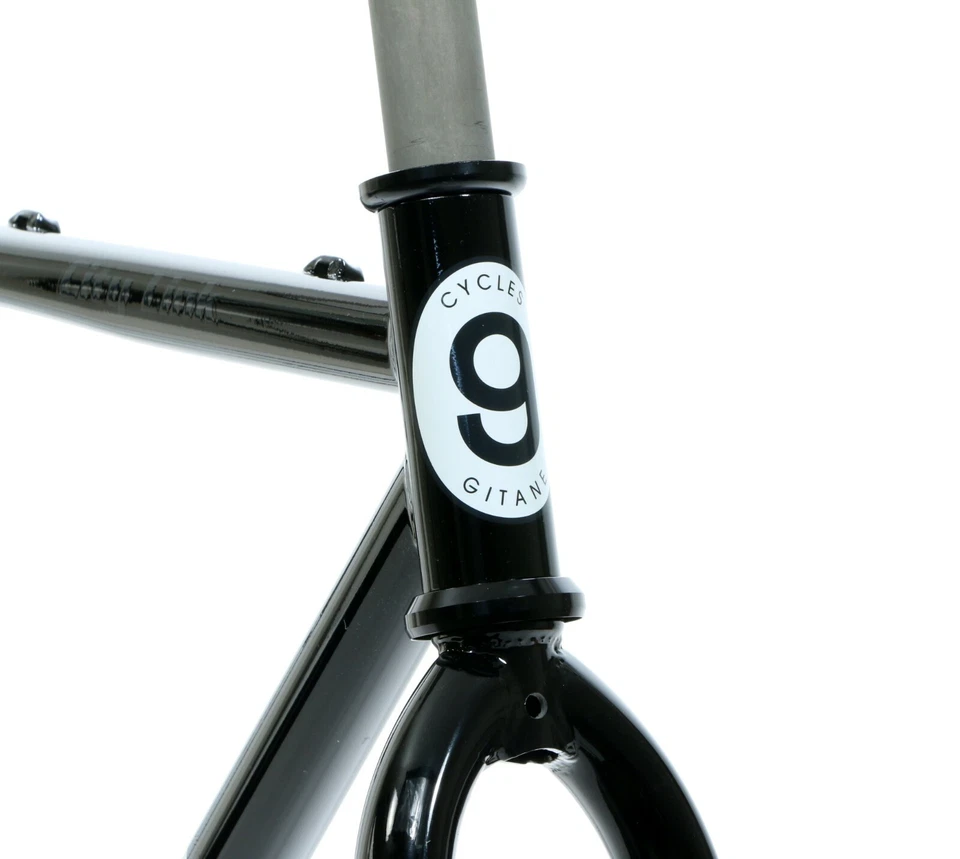 Cuadro Gitane City Link/Bianchi San Jose 49 cm negro/blanco cuadro de una sola velocidad NUEVO Foto 4 de 4