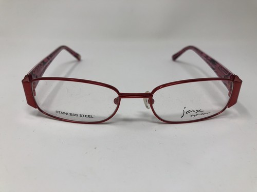 JAX EYEWEAR MOD 8330 50-17-135 536 RED PINK FULL RIM Eyeglasses Frame Italy Y996 - Picture 1 of 8