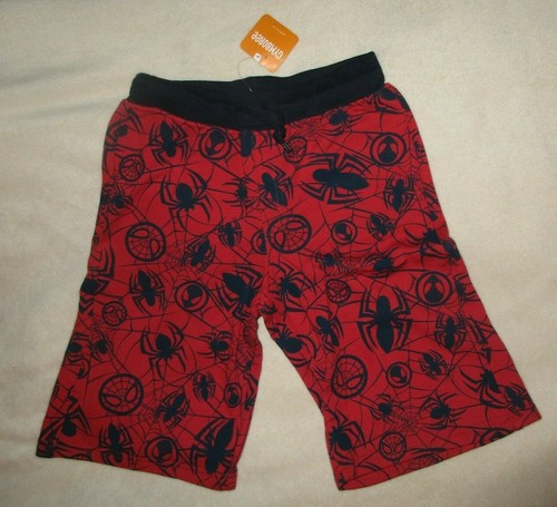 Gymboree Marvel Comics Spider-Man Shorts Size XL 14 NWT