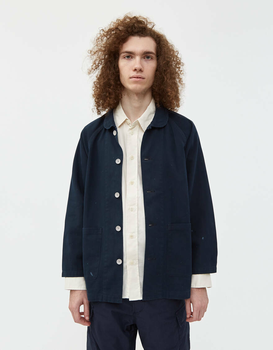 Visvim Potomac Peerless Coverall Jacket Navy, sizes 3/L & 4 Visvim Potomac Peerless Coverall Jacket Navy, sizes 3/L & 4