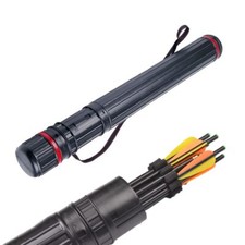 Multifunction Archery Tool 63-105cm Bow Arrow Quiver Tube Back Shoulder Case Bag